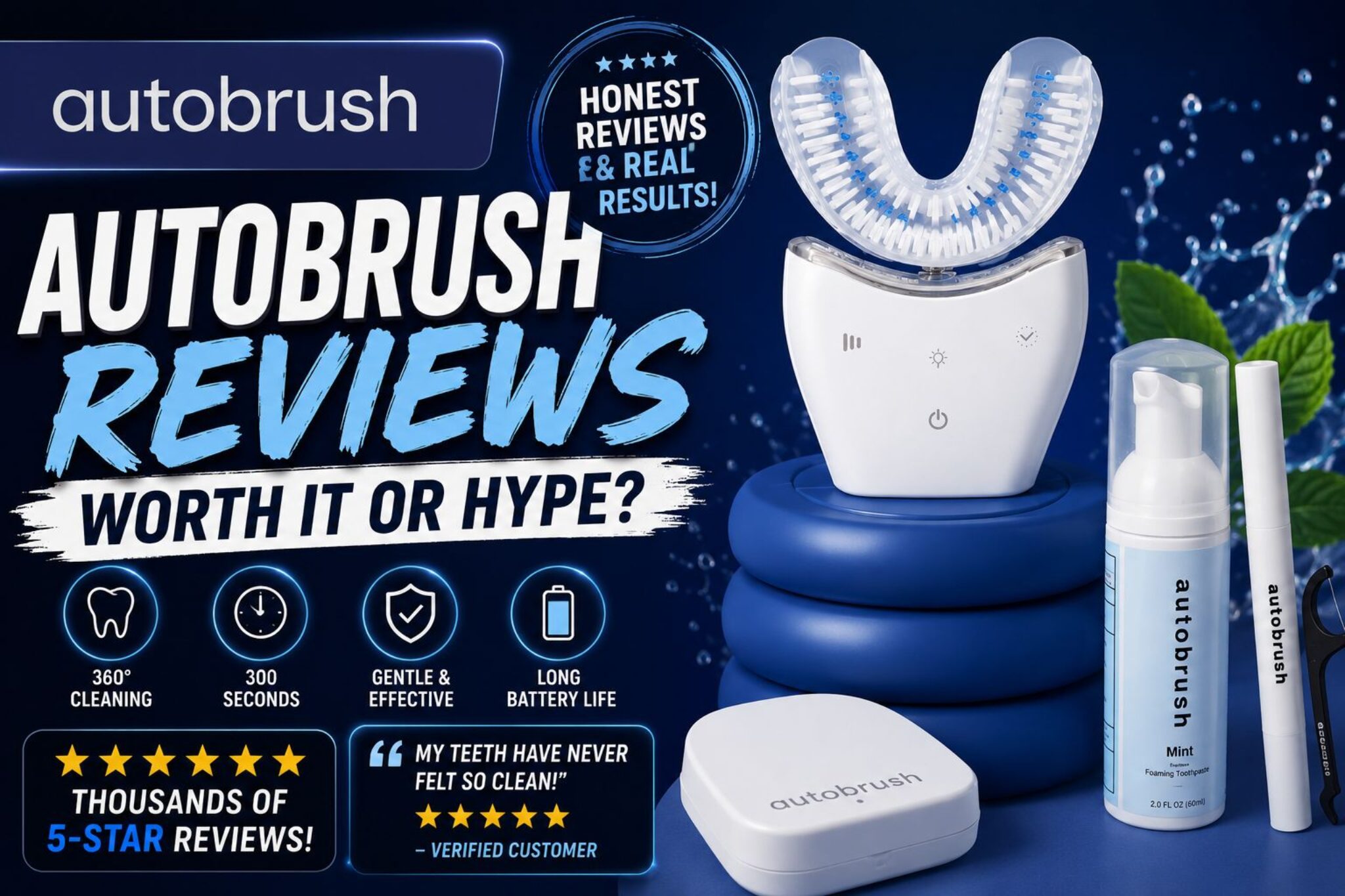 Authobrush AutoBrush Reviews (Sep 2026): Can a 360-Degree U-Shaped Toothbrush ...